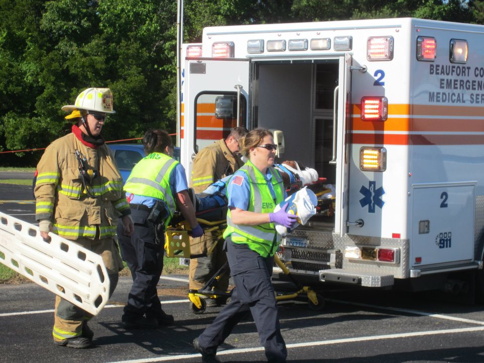 Battery Creek Prom Mock Car Accident - 2012